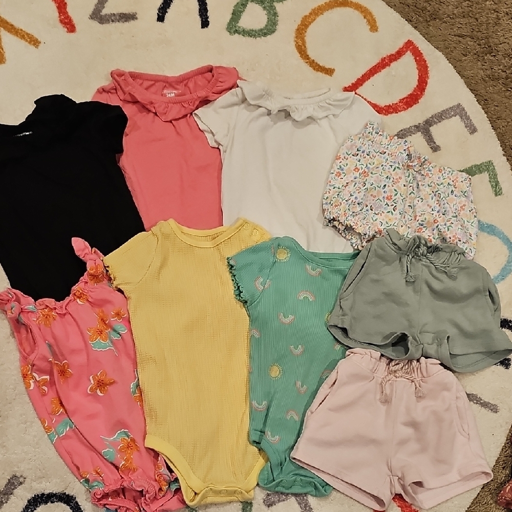Colorful Baby Clothing Set